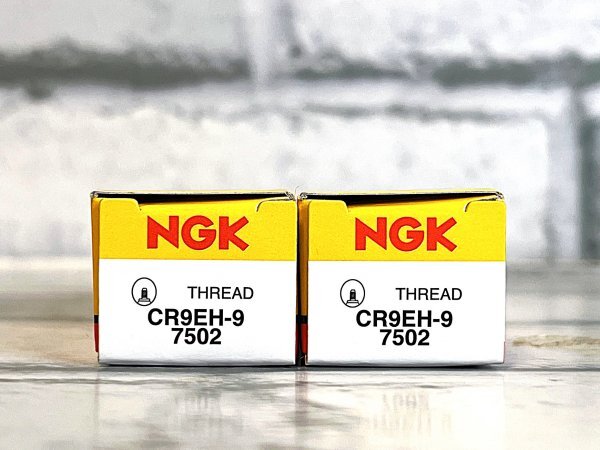 NGK CR9EH-9 (7502) 2個セット 新品 送料込 ホンダ CBR900RR/ファイヤーブレード ('92~'99) SC28/SC33 適合拍卖