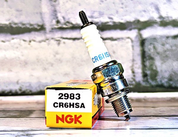NGK CR6HSA (2983) 新品 送料込 スズキ バーディーFB50 ('91.3~'95.4) 適合拍卖