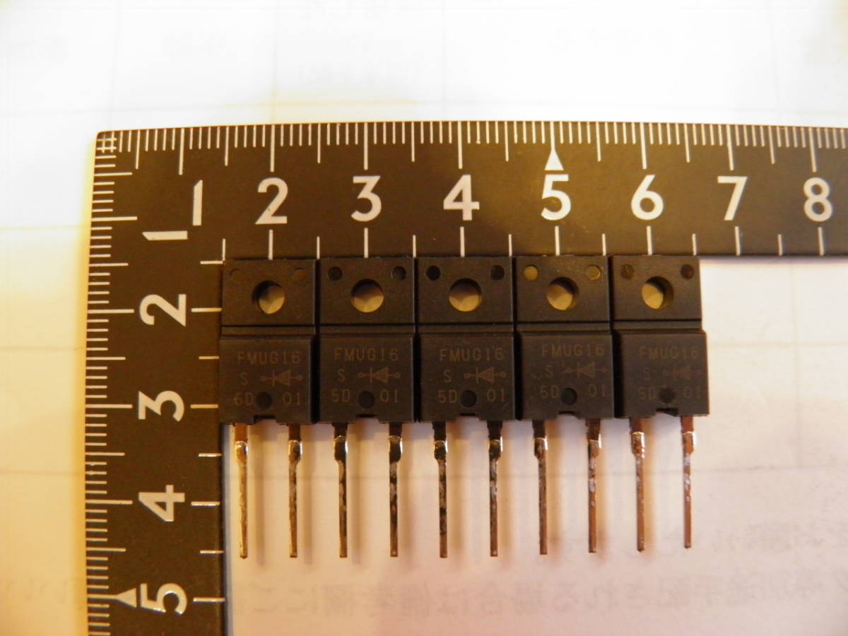■高速ファストリカバリーダイオードFMU-G16S■600V5A■サンケン■8本1組■追加可■拍卖
