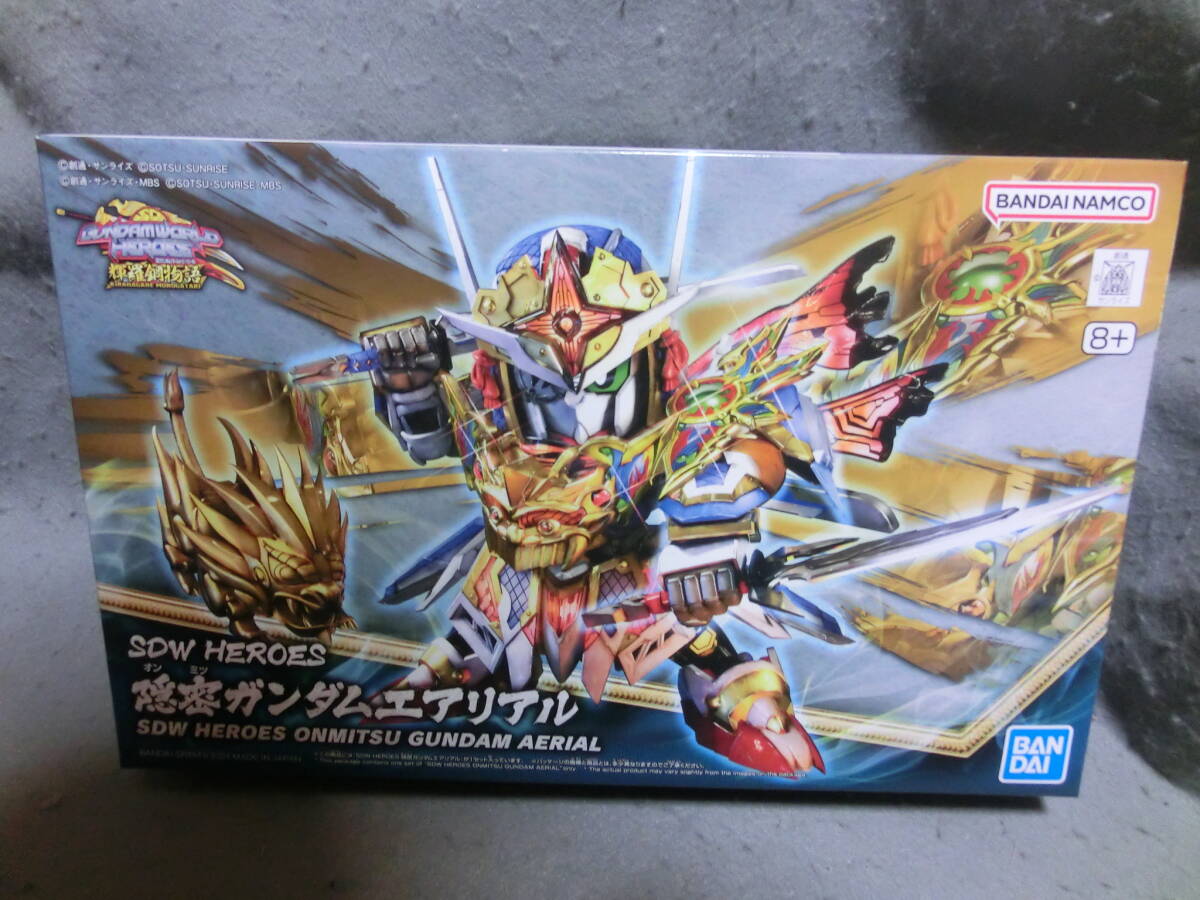 SDガンダム ワールドヒーローズ 隠密ガンダムエアリアル 未組立拍卖