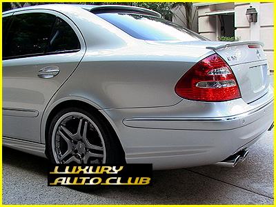 メルセデスベンツ Eクラス W211 スポイラーセット AMG E55 E63 純正カラ-各色 トランクスポイラ- ウイング エアロ 外装カスタム拍卖
