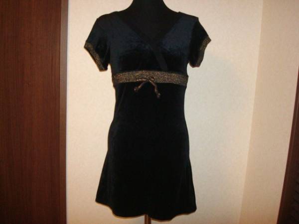 美品TOMMYGIRL トミーガール 半袖 ロング丈カットソー TシャツS 拍卖