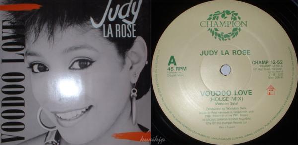 Judy la Rose Voodoo love Champion(UK) 1987 80s house ユーロビート Peter Hammond PWL拍卖