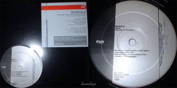Modaji Midnight plains/One day to the next File Records 1999! Jazz house downtempo拍卖