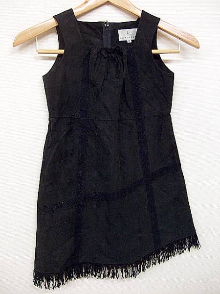 ◆オンワード 組曲 KUMIKYOKU◆ジャンパースカート黒◆拍卖