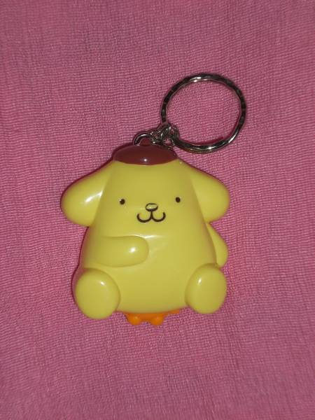 ☆激レア! カワイイ♪ ポムポムプリン つぼ押しキーホルダー☆拍卖