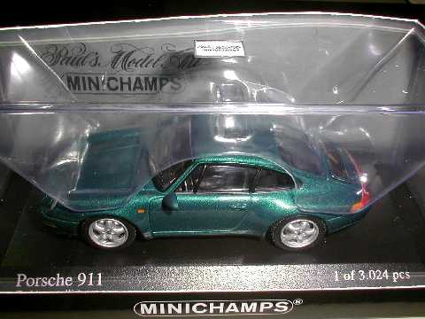 PMA 1/43 Porsche ポルシェ911 1993 (グリーンM)拍卖