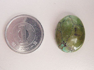 即決 ★チベットターコイズ カボッション42 ルース 10ct インディアンジュエリー ナバホ ホピ ズニ拍卖