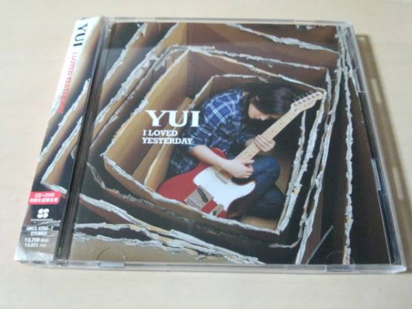 YUI CD「I LOVED YESTERDAY」初回盤DVD付●拍卖