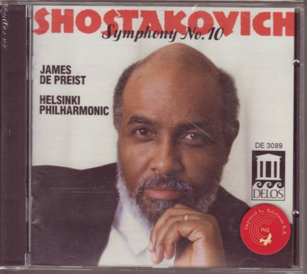ショスタコーヴィチ 交響曲第10番 デプリースト【DELOS 未開封】拍卖