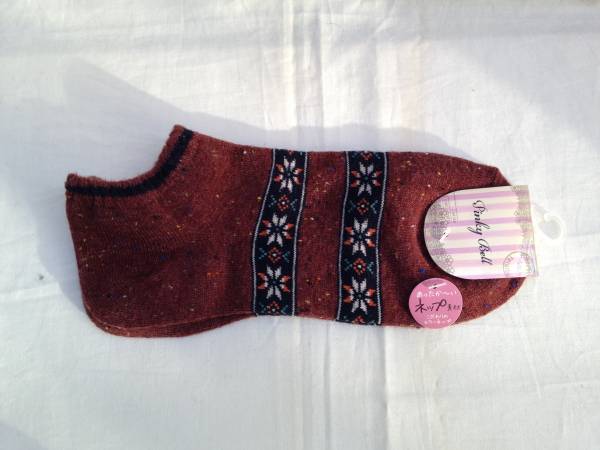 新品 あったかい ネップ素材 ソックス/靴下拍卖