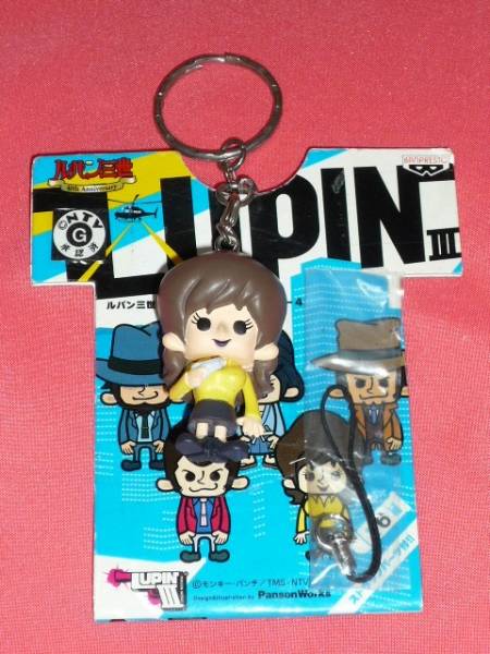 激レア!カワイイ♪ ルパン三世 峰不二子 キーホルダーストラップ(非売品)②拍卖