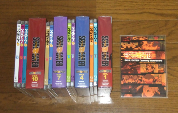 新品 ソウルイーター 初回版 全13巻セットDVD+予約特典拍卖
