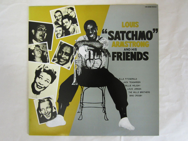 <ルイ・アームストロング&ヒズ・フレンズ>国内盤LP拍卖