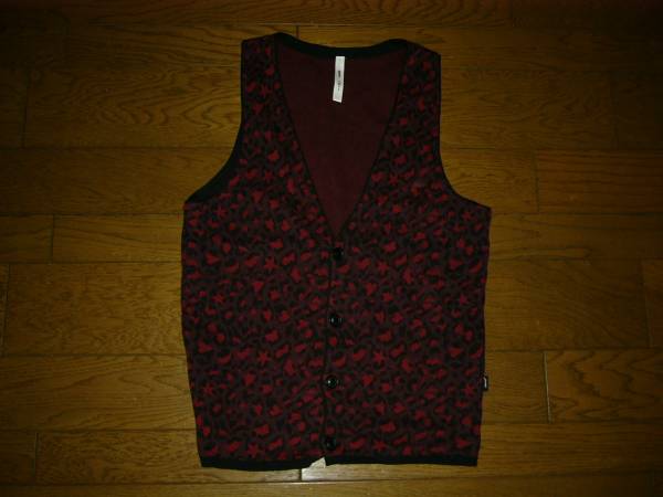 Glamb グラム 薄手 コットン ニット ベスト 2 ヒョウ レオパード系柄拍卖