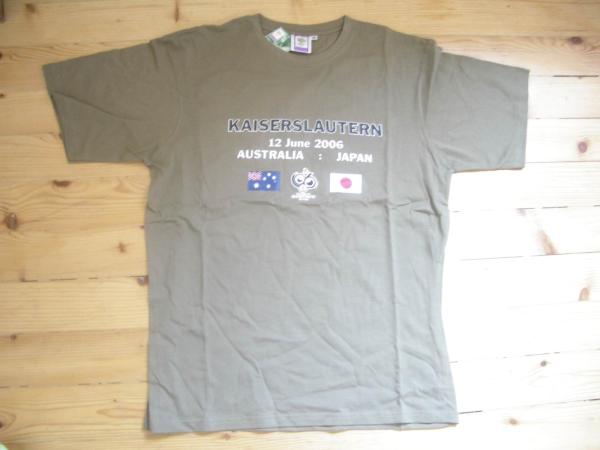 2006FIFA W杯 日本VSオーストラリア 限定マッチデーTシャツ M オマケ拍卖