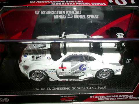 エブロ 1/43 FORUM ENGINEERING フォーラムSC NO6 スーパーGT 2007拍卖