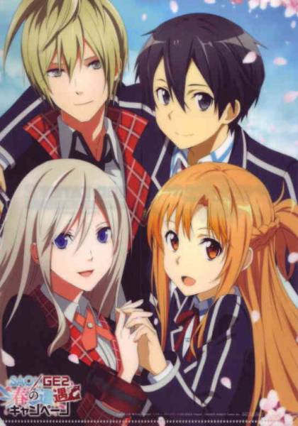 ソードアート・オンライン ロストソング 特典クリアファイル 2枚セット拍卖