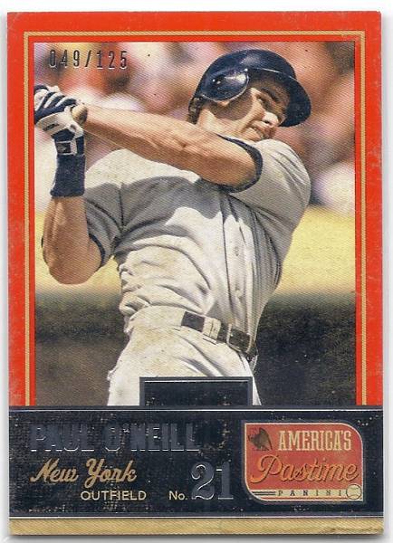 2013 Panini America's Pastime Paul O'Neill /125拍卖