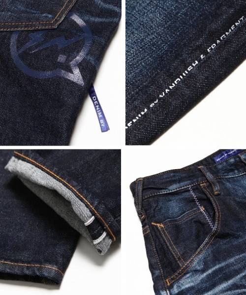 新品未使用VFP5016 w34日本製Made in Japan 【DENIM BY VANQUISH & FRAGMENT ONE YEAR WASH ロークロッチクロップドデニム】藤原ヒロシ 拍卖