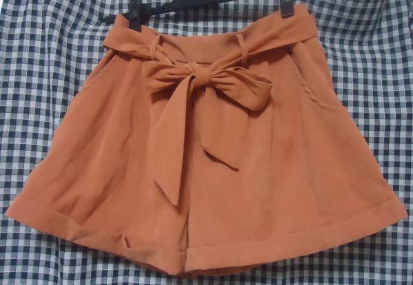 908☆INGNIイング☆茶ショートパンツM☆USED即決拍卖