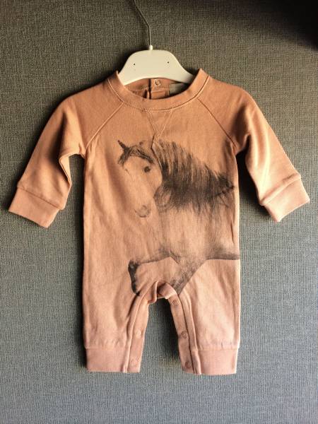 新品 ステラマッカートニー Kids カバーオール 3M 馬柄 スウェット stella mccartney ステラ拍卖