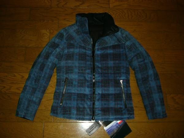 新品 BACKLASH バックラッシュ リバーシブル レザー ダウン 1 定価20万以上/ISAMU KATAYAMA BACKLASH 革 チェック柄拍卖