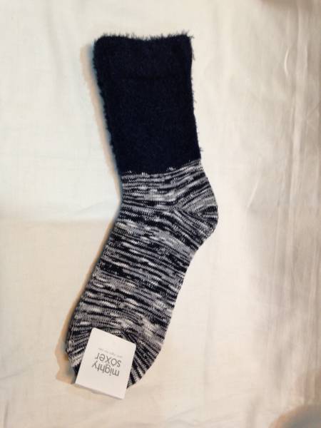 新品 冬用 紺色 ソックス/靴下拍卖