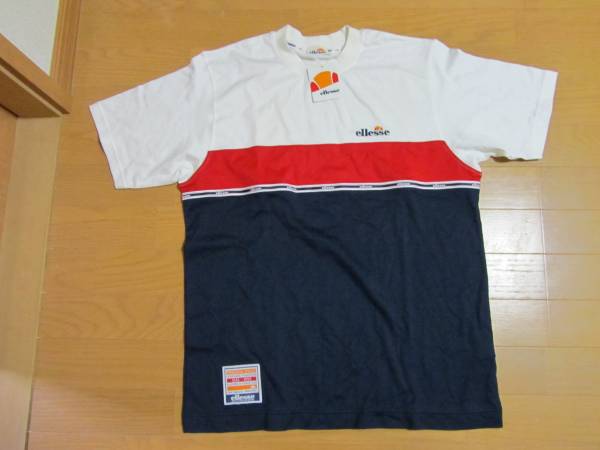 【ellesse】エレッセ 半袖Tシャツ 未着用品 Size S 男女兼用拍卖