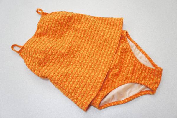 ●水着 9M●アルジャン◆補正総裏地*タンキニ風ワンピース水着拍卖