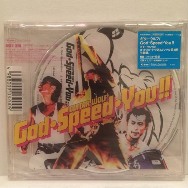 GUITAR WOLF 帯付MaxiCD GOD SPEED YOU!!拍卖