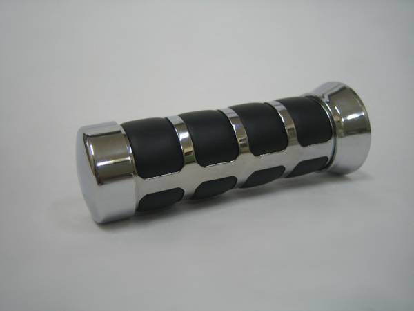 !アルミカバー×スポンジグリップ メッキ 22.2mm 037拍卖