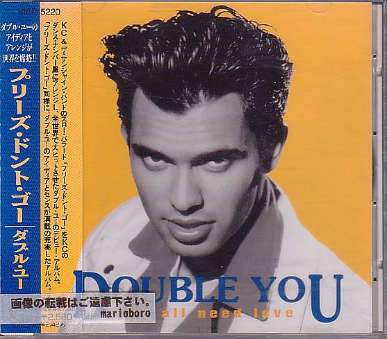 ダブル・ユー CD/プリーズ・ドント・ゴー 1992年 1作目 日本盤 廃盤拍卖