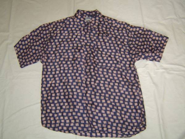 |o_o|Silk Uomo(1g)半袖シャツMシルク100%拍卖