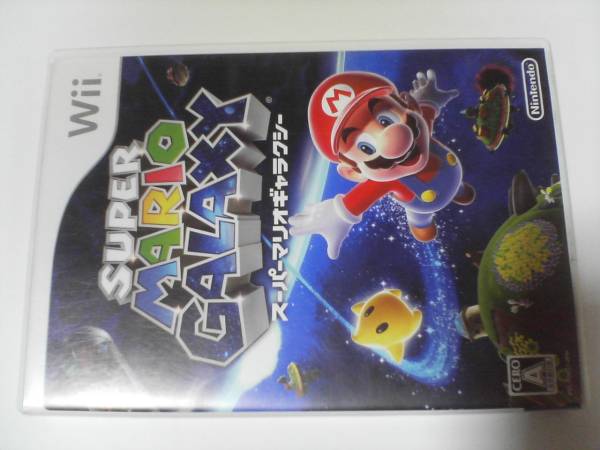 Wiiソフト スーパーマリオギャラクシー☆Wii拍卖