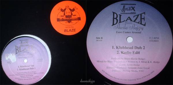 Blaze /Sheila Slappy Love comes around Simplex 1996 garage house warehouse 90s拍卖