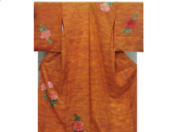 コロナ 催事中止 急遽値下 期間限定虹染の巨匠 本郷大田子 手描き訪問着 お仕立て代無料拍卖