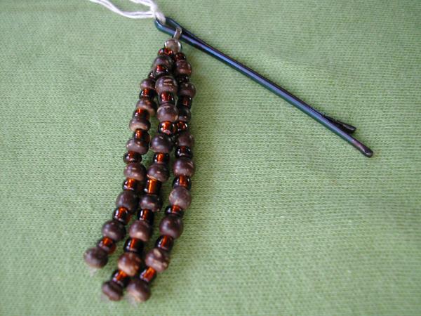 ヘアピン ゆれる飾りがおしゃれな(ビーズ)拍卖