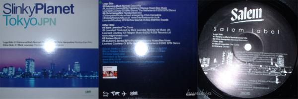 Katana / Mark Norman / Mark Lowndes / Chris Hampshire Slinky planet EP Salem 2002! house trance拍卖