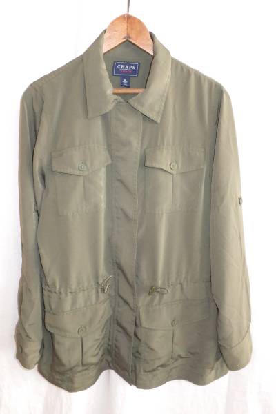 ☆☆送料無料☆☆チャップス☆ラルフローレン☆ポリ生地ミリタリージャケット☆M☆z20拍卖