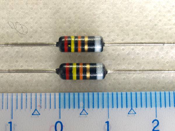 即決 CGW 24KΩ 1/2W 2本~10本 同軸リード メタルフィルム 金属皮膜抵抗拍卖