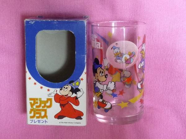 激レア!レトロ ディズニー Fanta ミッキーマウス&ミニーマウス&ドナルドダック グラス(非売品)拍卖