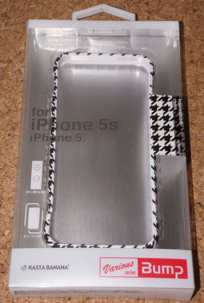 ★新品★RASTA BANANA iPhone5/5s/SE バンパー チェック拍卖
