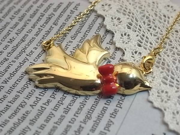 ◆新品◆ 鳥のロングネックレス拍卖