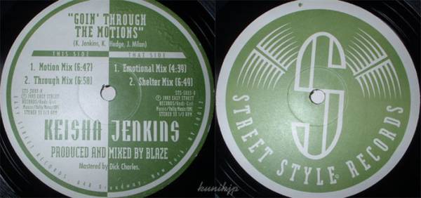 Blaze/Keisha Jenkins Goin' through the motions Street Style / Easy Street 1993! garage warehouse!拍卖