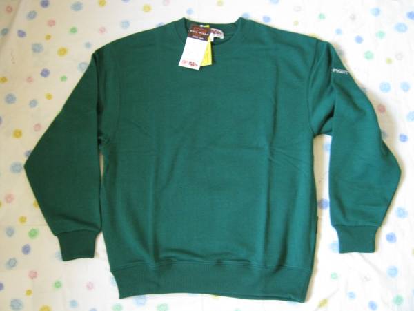 定形外OK ブランド ブルファイト スウェットシャツ S 緑拍卖