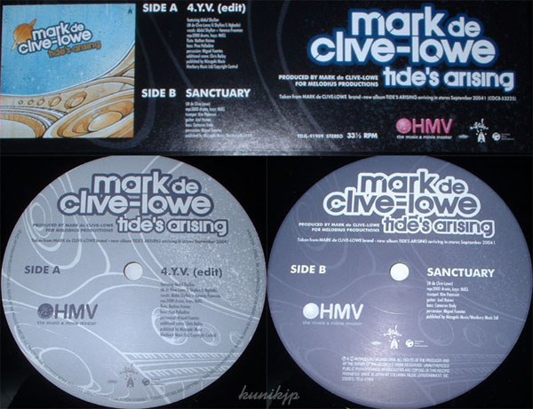 Mark de Clive-Lowe 4.Y.V. / Sanctuary 渋谷HMV 6周年限定12inch 2004 brokenbeats house拍卖