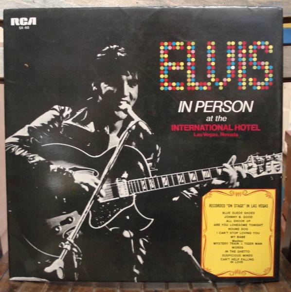 エルヴィス・プレスリー/イン・パースン(LP)拍卖