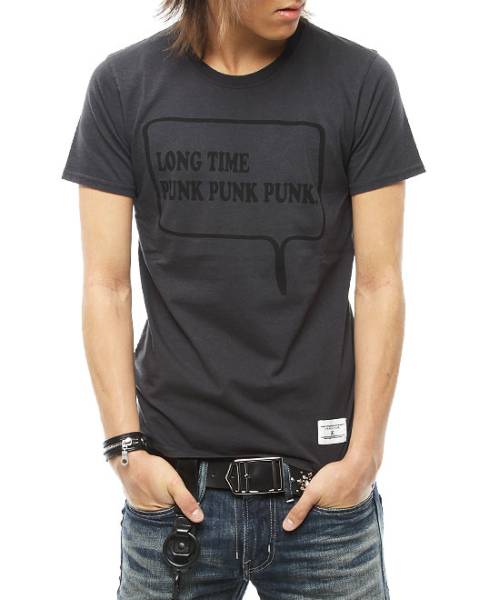 新品未使用半袖TシャツサイズL【VANQUISHメッセージVGC434グレー】メンズ 紳士拍卖