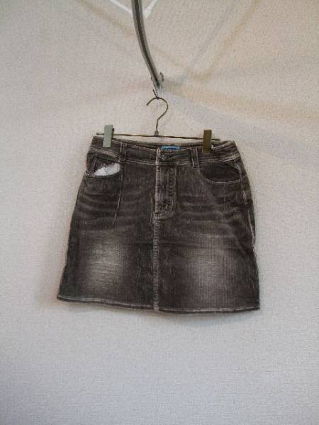 LOVEGIRLニッセングレーコーデュロイタイトミニスカート100514)拍卖